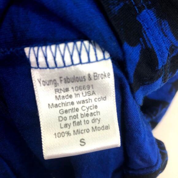 Young Fabulous and‎ Broke Graphic Print Babydoll - Picture 6 of 8